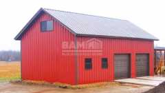 Get a FREE Quote on Red Iron Steel Buildings