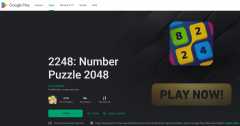 Install and Play in the 2248 Number Puzzle App!