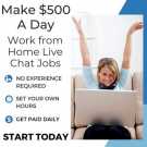 Live Chat Support Agents Start Making Money From Home