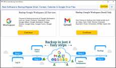 MigrateEmails Google Workspace Backup Tool