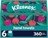 Kleenex Disposable Paper Hand Towels, 6 Boxes, 60 Tissues pe