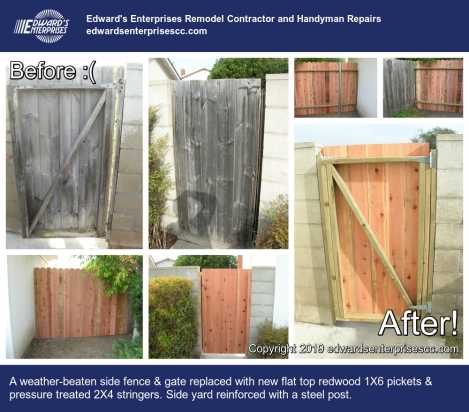 Santa Barbara Fence and Gate Repairs
